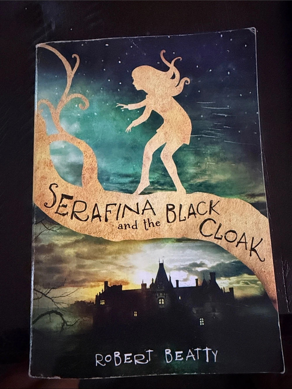 Scholastic Serafina and the Black Cloak Illustrated Hardcover Book